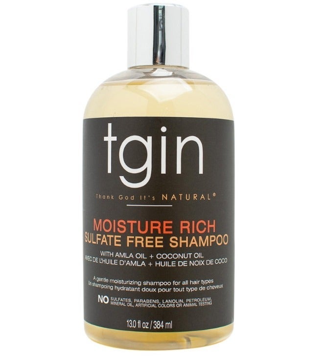 تجين شامبو "الحمد لله أنه طبيعي" غني بالرطوبة وخالٍ من الكبريتات مع خلاصة الأملا وفيتامين هـ، 384 مل - Image 2